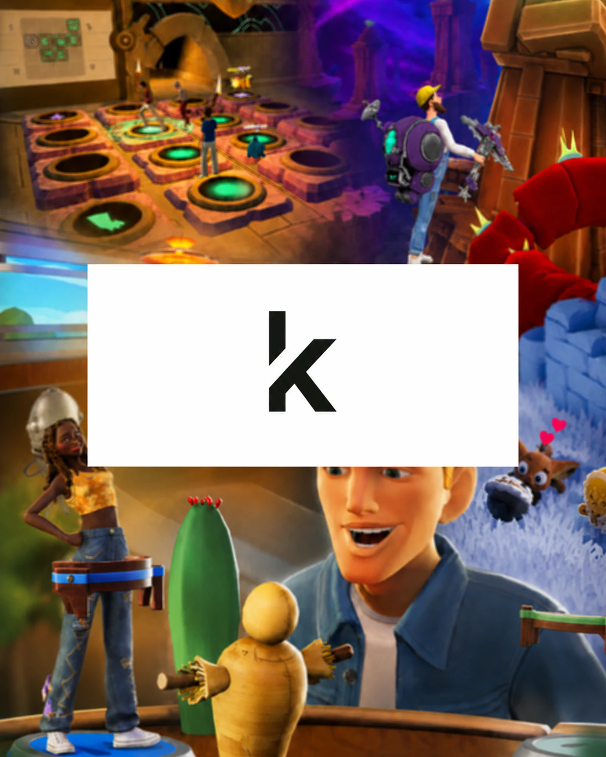 Koffecup game experience artwork collage